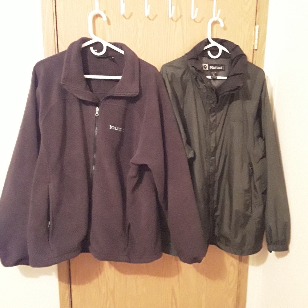 Marmot jacket and fleece liner
